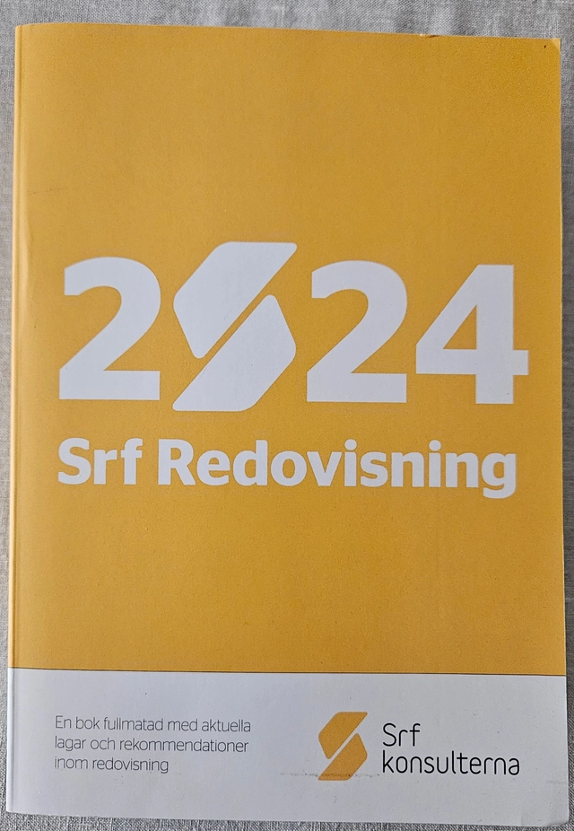 SRF Redovisning 2024; SRF konsulternas förbund, Sveriges redovisningskonsulters förbund
(tidigare namn), Sveriges redovisningskonsulters förbund; 2024