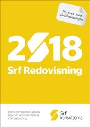 Srf redovisning; 2018