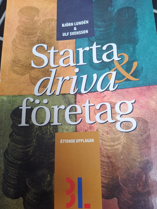 Starta & driva företag; Björn Lundén, Ulf Bokelund Svensson; 2001