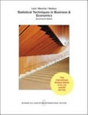 Statistical techniques in business & economics; Douglas A. Lind; 2017