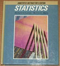 Statistics; Richard J. Larsen