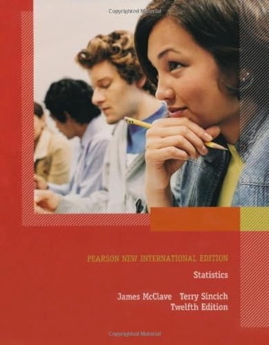 Statistics; James T. McClave; 2014