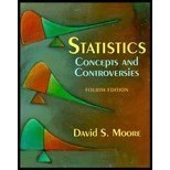 Statistics : concepts and controversies; David S. Moore; 1997