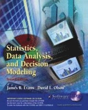 Statistics, data analysis, and decision modeling; James R. Evans, David Louis Olson; 2003