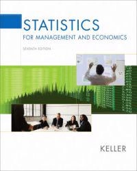 Statistics for Management and Economics; Warrack, Keller; 2004