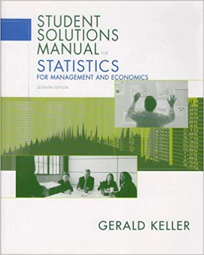 Statistics for Management and Economics; Gerald Keller; 2004