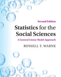 Statistics for the social sciences : a general linear model approach; Russell T. Warne; 2021