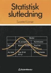 Statistisk slutledning; Svante Körner; 1985