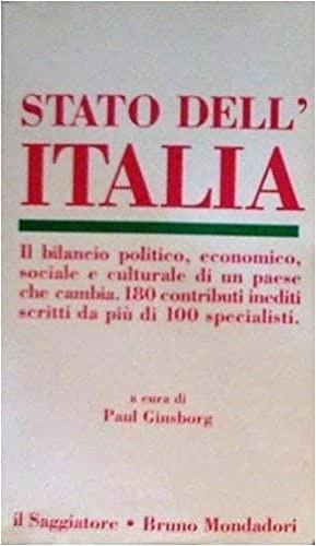 Stato dell'Italia; Paul Ginsborg; 1994