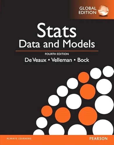Stats : data and models; Richard D. De Veaux; 2016