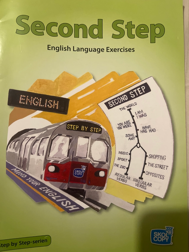 Step by step : more exercises in English; Gunnar Albinsson; 2018