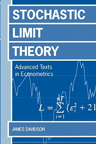 Stochastic limit theory : an introduction for econometricians; James Davidson; 1994