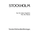 Stockholm; Per Anders Fogelström; 1979