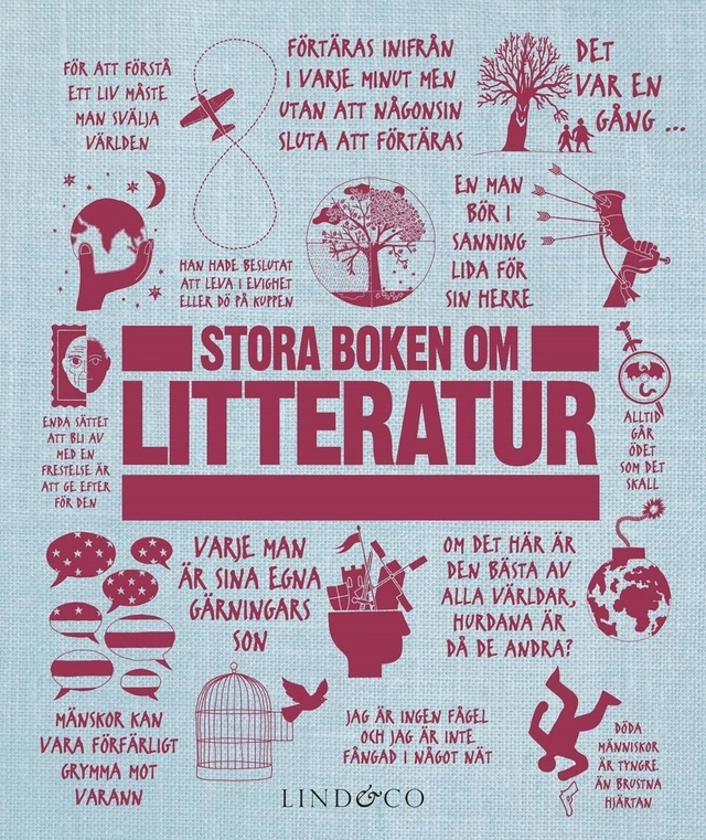 Stora boken om litteratur; Sam Atkinson, Gareth Jones; 2016