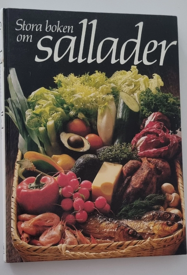 Stora boken om sallader; Olle Åkerström, Ica provkök; 1983