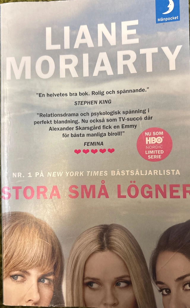 Stora små lögner; Liane Moriarty; 2017
