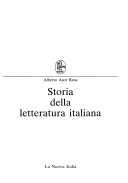 Storia della letteratura italiana; Alberto Asor Rosa; 1985