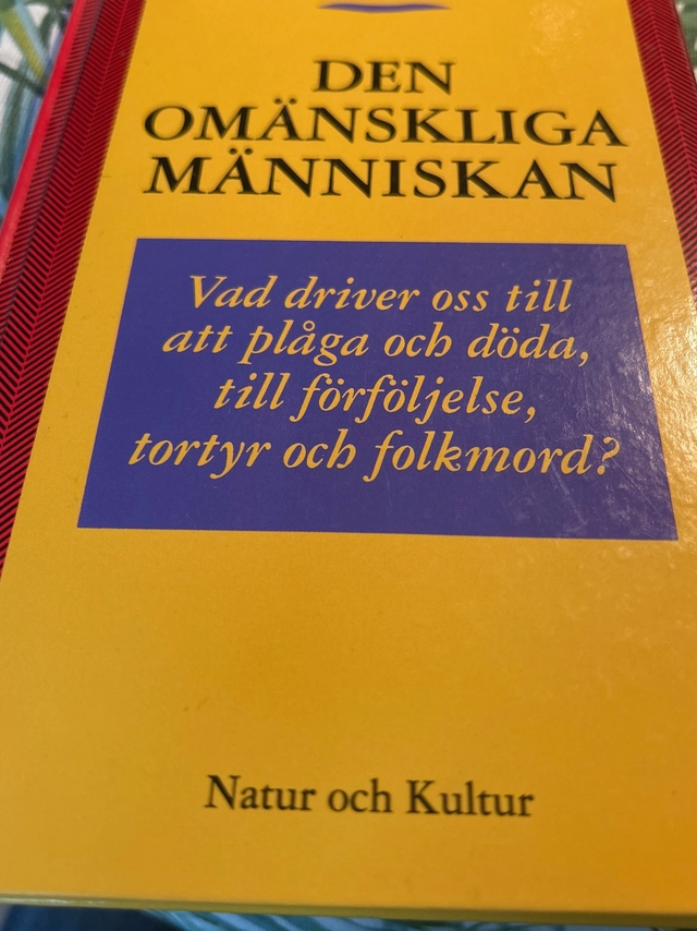 Storr, A/Den omänskliga människan; A Storr; 1992