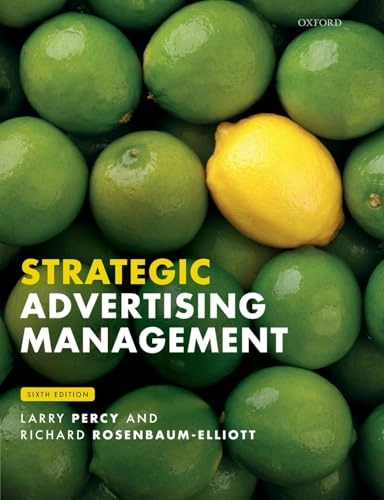 Strategic advertising management; Larry Percy; 2021