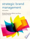 Strategic brand management; Richard Rosenbaum-Elliott; 2015