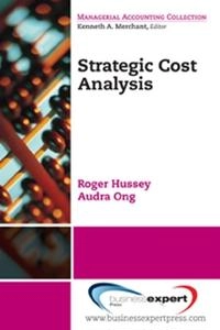 Strategic cost analysis; Roger Hussey; 2012