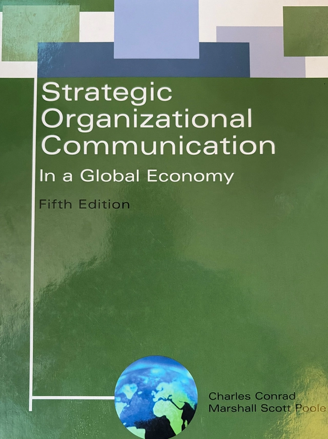 Strategic organizational communication in a global economy; Charles Conrad; 2002
