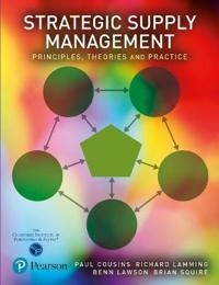 Strategic supply management : principles, theories and practice; Paul Cousins, Richard Lamming, Benn Lawson, Brian Squire; 2008