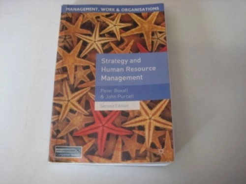 Strategy and human resource management; Peter F Boxall; 2008