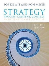 Strategy : process, content, context  ; an international perspective; Bob de Wit; 2010