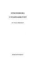 Strindberg i stadsarkivet; Nils Berman; 1979
