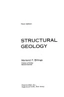 Structural geology; Marland P. Billings; 1972