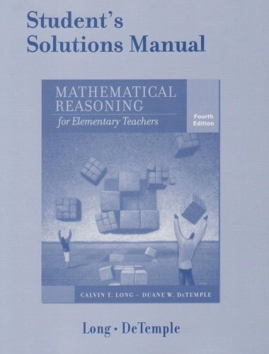 Student's Solution Manual; Calvin T Long; 2005