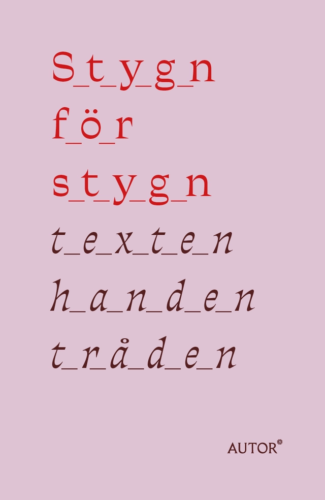 Stygn för stygn; Katarina Pirak Sikku, Leila Inanna Sultan, Frej Haar, Matti Ollikainen, Anna Nygren, Fargo Nissim Tbakhi, Noor Hindi, Marie Hållander, Emma Botin, Linnea Garli, Pontus Paulin Hugo, Viola Jernström, Cecilia Rådegran, Micke Brittah; 2025