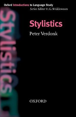Stylistics; Peter Verdonk; 2002