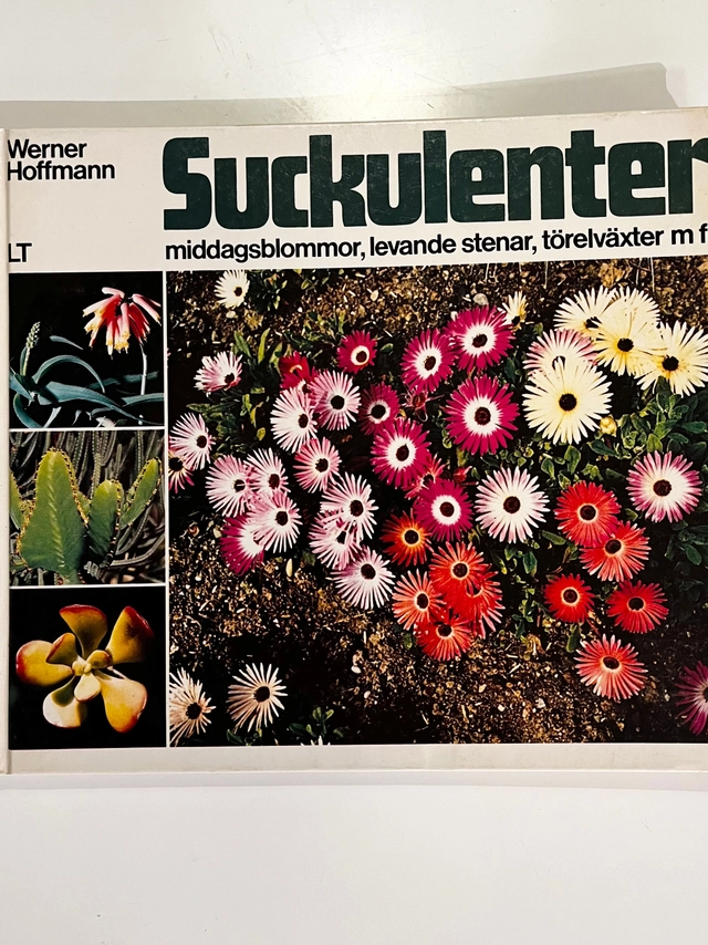 Suckulenter : middagsblommor, levande stenar, törelväxter m fl; Werner Hoffman; 1980