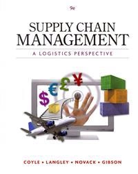 Supply Chain Management; John J. Coyle, C. John Langley, Robert A. Novack, Brian Gibson; 2012