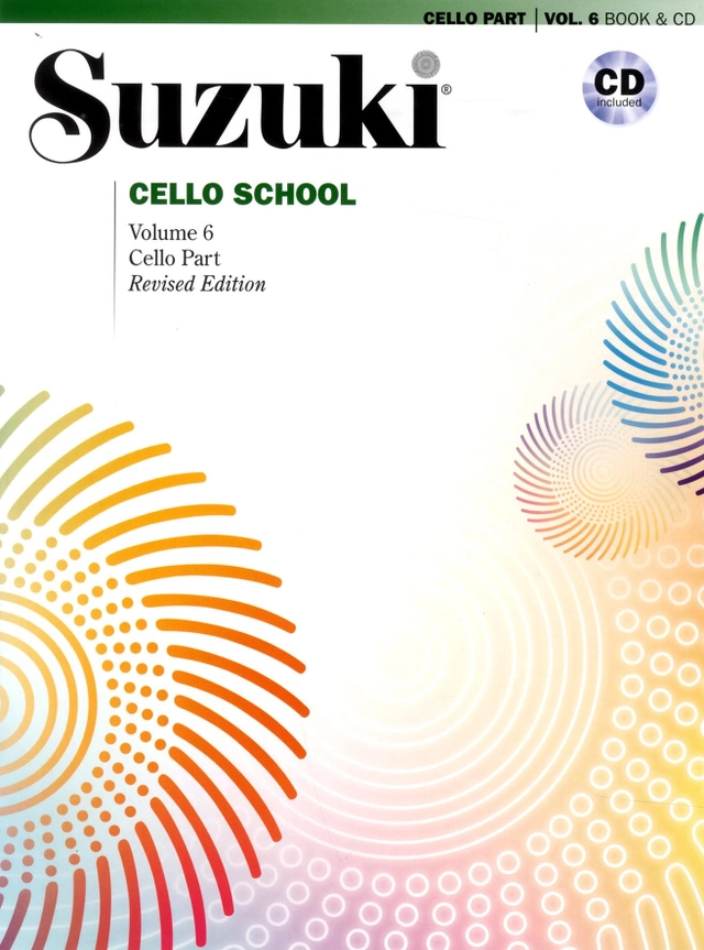 Suzuki Cello school. Vol 6, book and CD; Shinichi Suzuki; 2015