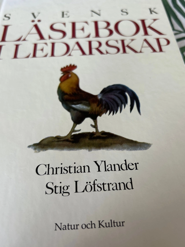 Sv läsebok i ledarskap; Christian Ylander; 1987
