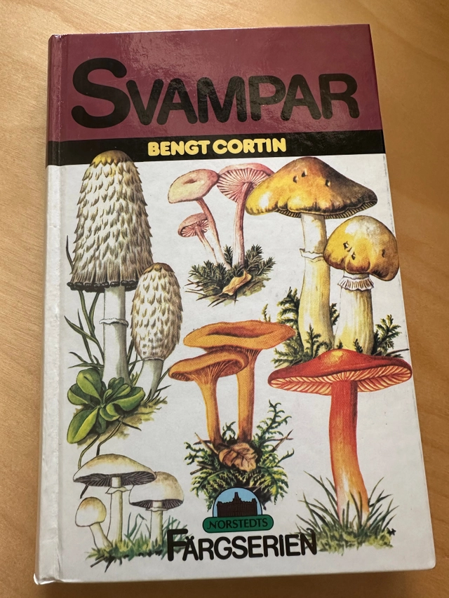 Svampar i färg; Bengt Cortin; 1991
