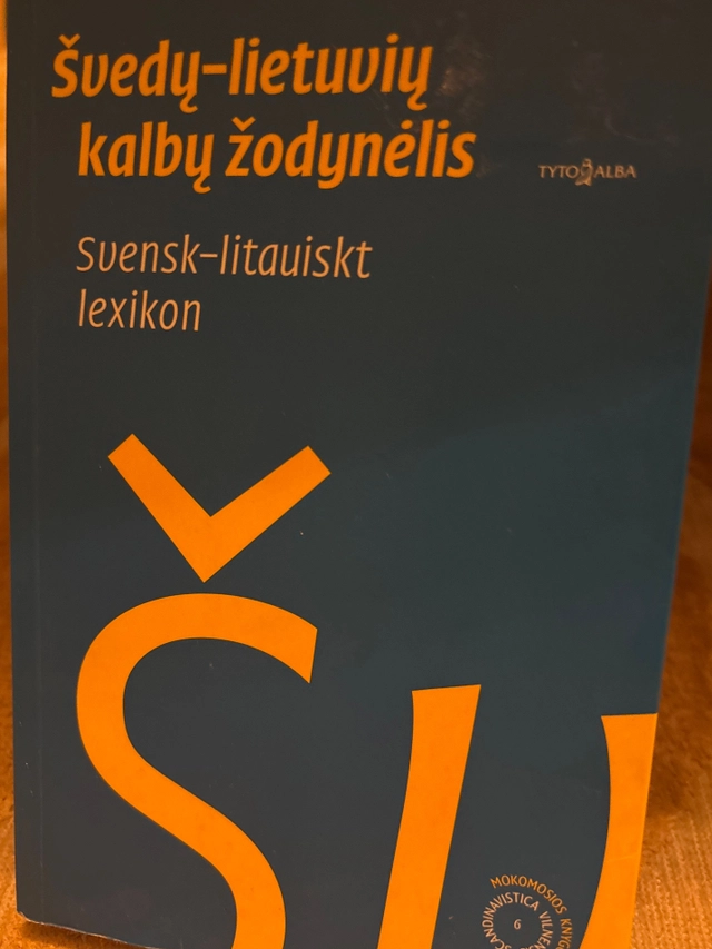 Švedų-lietuvių kalbų žodynas; R. Dambrauskaitė, E. Sausverde; 2012