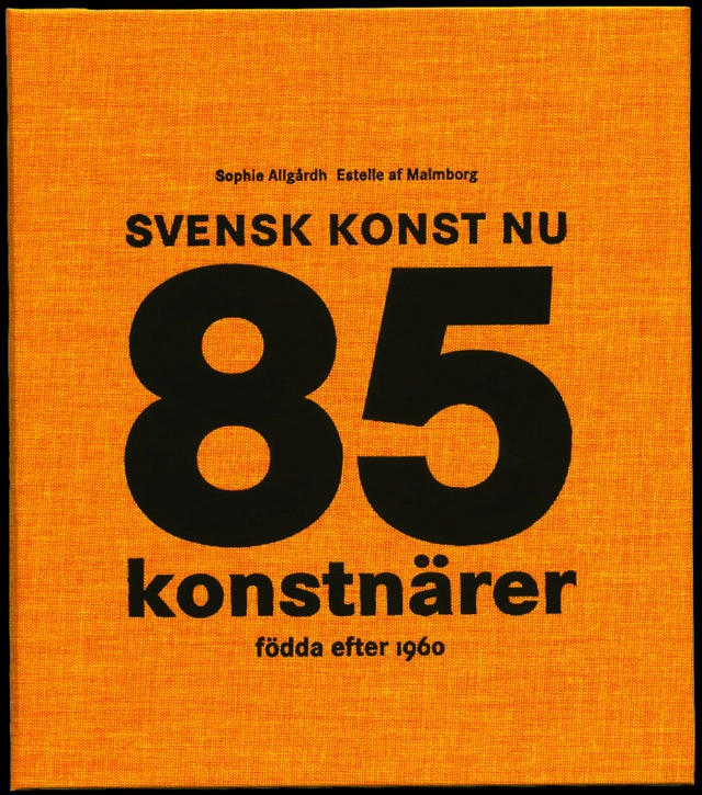 Svensk konst nu : 85 konstnärer födda efter 1960; Sophie Allgårdh, Estelle af Malmborg; 2004