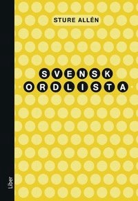 Svensk ordlista; Sture Allén; 2017