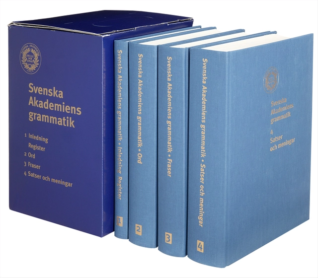 Svenska akademiens grammatik; Ulf Teleman; 1999