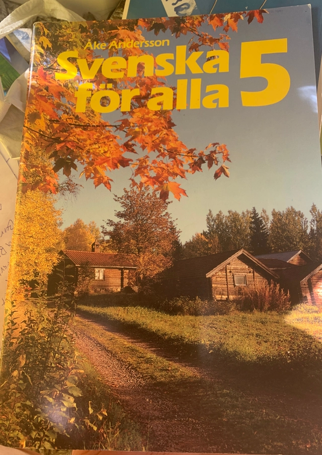 Svenska för alla 5 Elevh rev; Åke Andersson; 1992