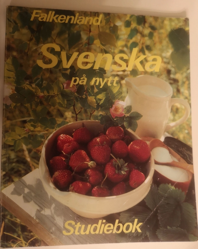 Svenska på nytt Studiebok; Rolf Falkenland, Lilian Falkenland; 1991