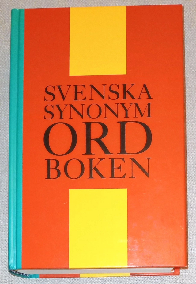 Svenska synonymordboken; Lillemor Swedenborg; 1998