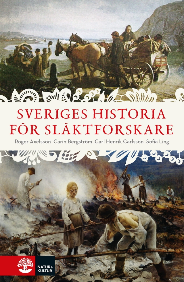 Sveriges historia för släktforskare; Sofia Ling, Carin Bergström, Roger Axelsson, Carl Henrik Carlsson; 2022