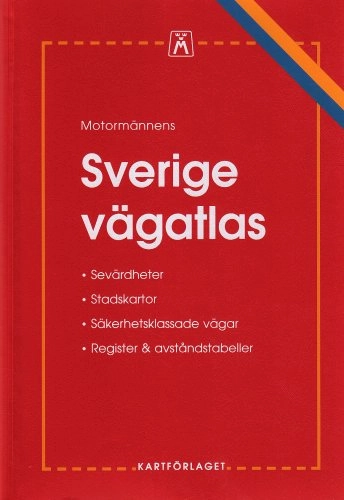 Sveriges vägatlas 2009 motormännens : 1:250000/400000; Norstedts kartor AB; 2009