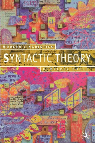 Syntactic theory; Geoffrey Poole; 2002