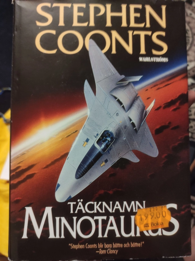 Täcknamn Minotaurus; Stephen Coonts; 1991